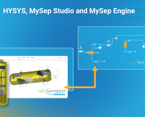 MySep Software and HYSYS Process Simulator Interaction