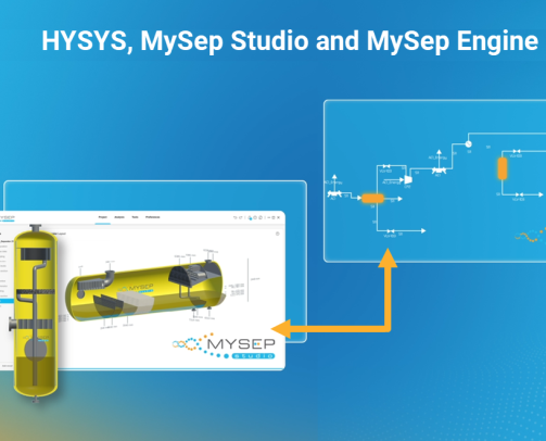 MySep Software and HYSYS Process Simulator Interaction