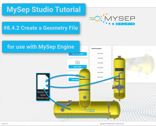 MySep Tutorial #8.4.2 Create a Geometry File for Use in a Process Simulation